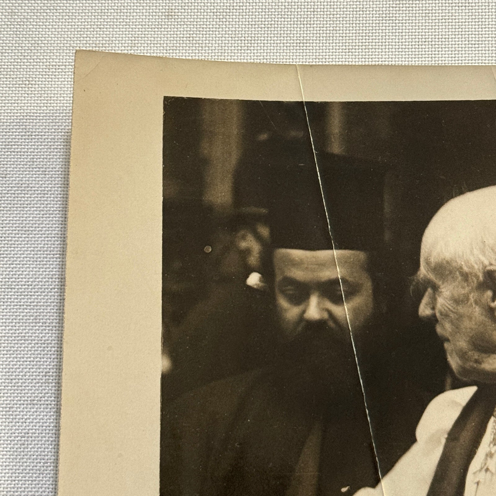Funeral Service Late Archbishop of Brusa UK Press Photo Photograph Canterbury