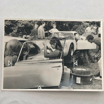 Vintage Chevron BMW Racing Car Photo Photograph Digby Martland Norisring Circuit
