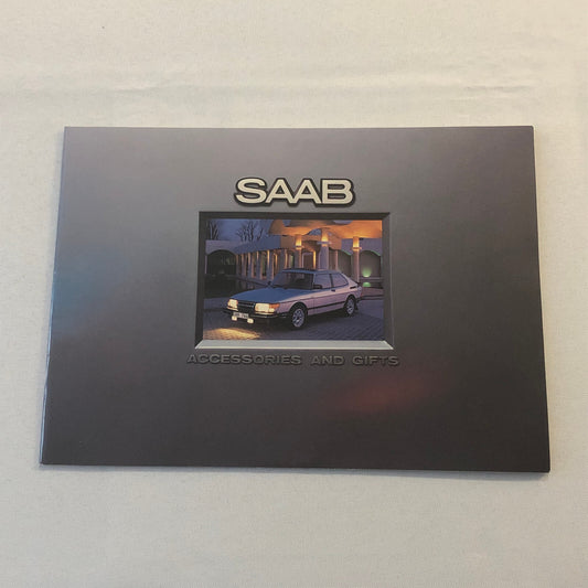 Vintage Saab Car Accessories and Gifts Sales Brochure Catalog