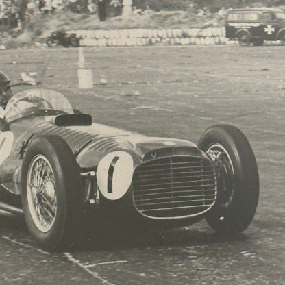 Vintage Racing Photo BRM V16 Car Ken Wharton 1954 Modern Print