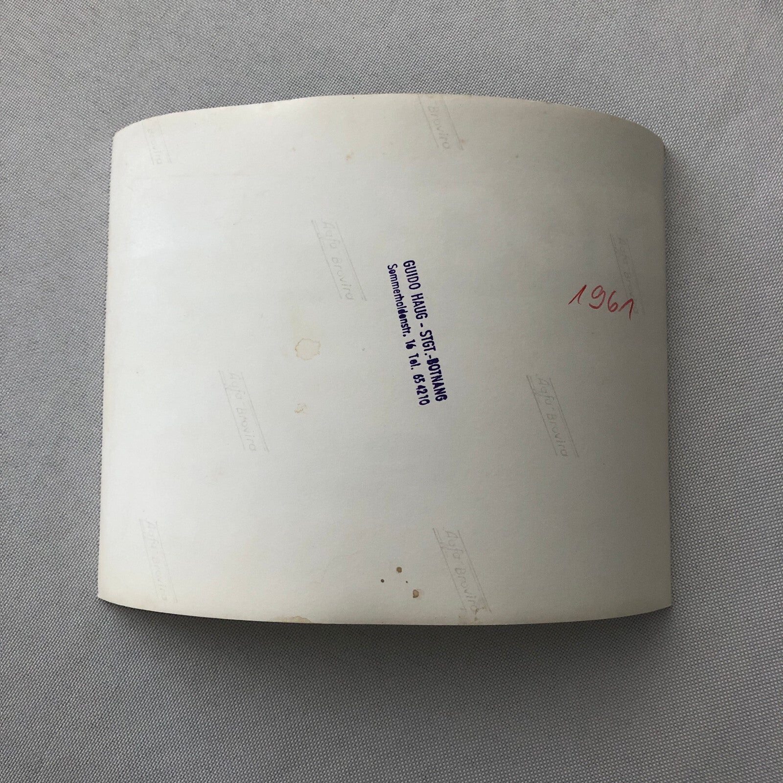 Vintage Solitude Grand Prix Racing Photo Photograph 1961