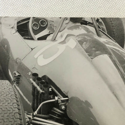 Vintage Grand Prix Car Racing Photo Photograph Print