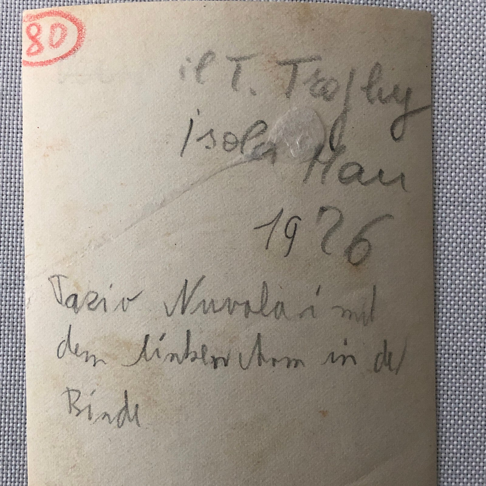 Vintage 1926 Isle of Man TT Motorcycle Racing Photo Photograph Tazio Nuvolari