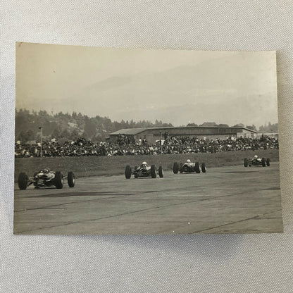 Vintage Racing Car Photo Photograph - Douglas Armstrong Photo Berkshire England 