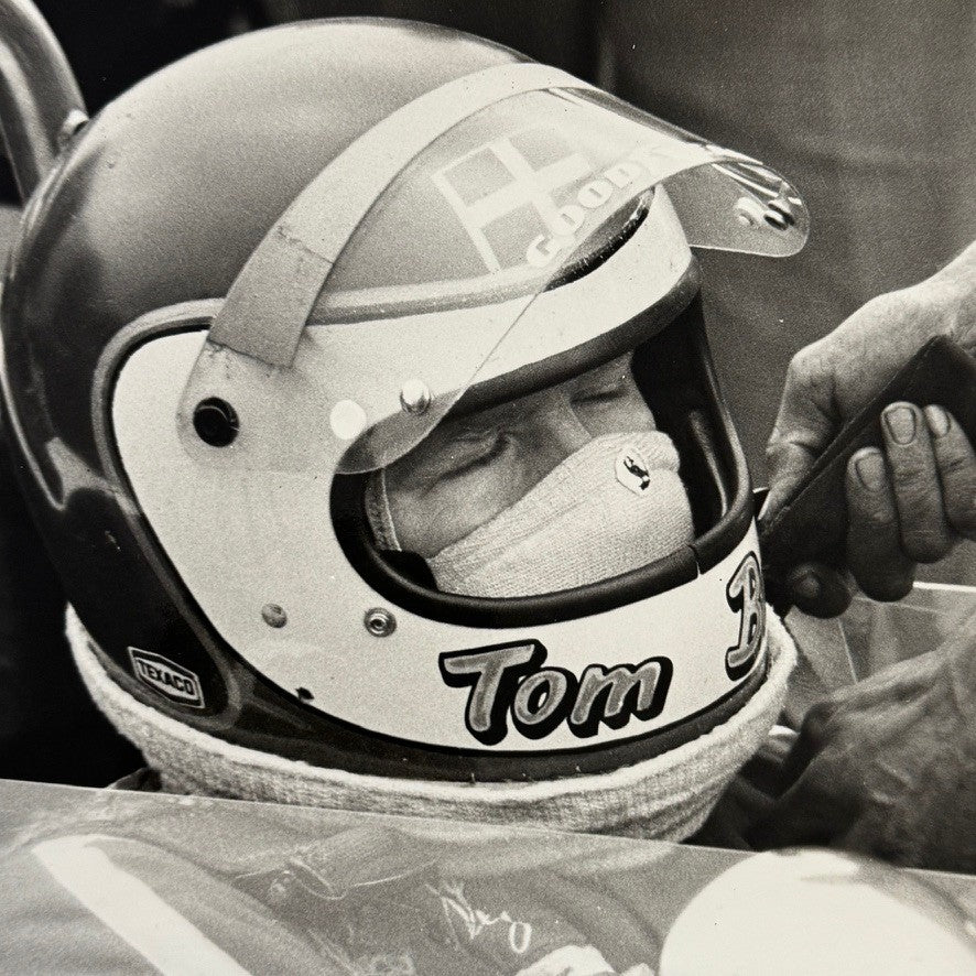 Racing Driver Tom Belso Photo Photograph Motorsport Print