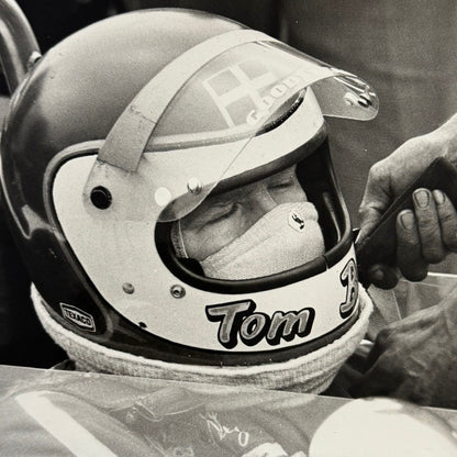 Racing Driver Tom Belso Photo Photograph Motorsport Print