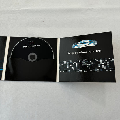 Audi Concept Car Prototype Press Kit CD Le Mans Quattro Pikes Peak Nuvolari R8