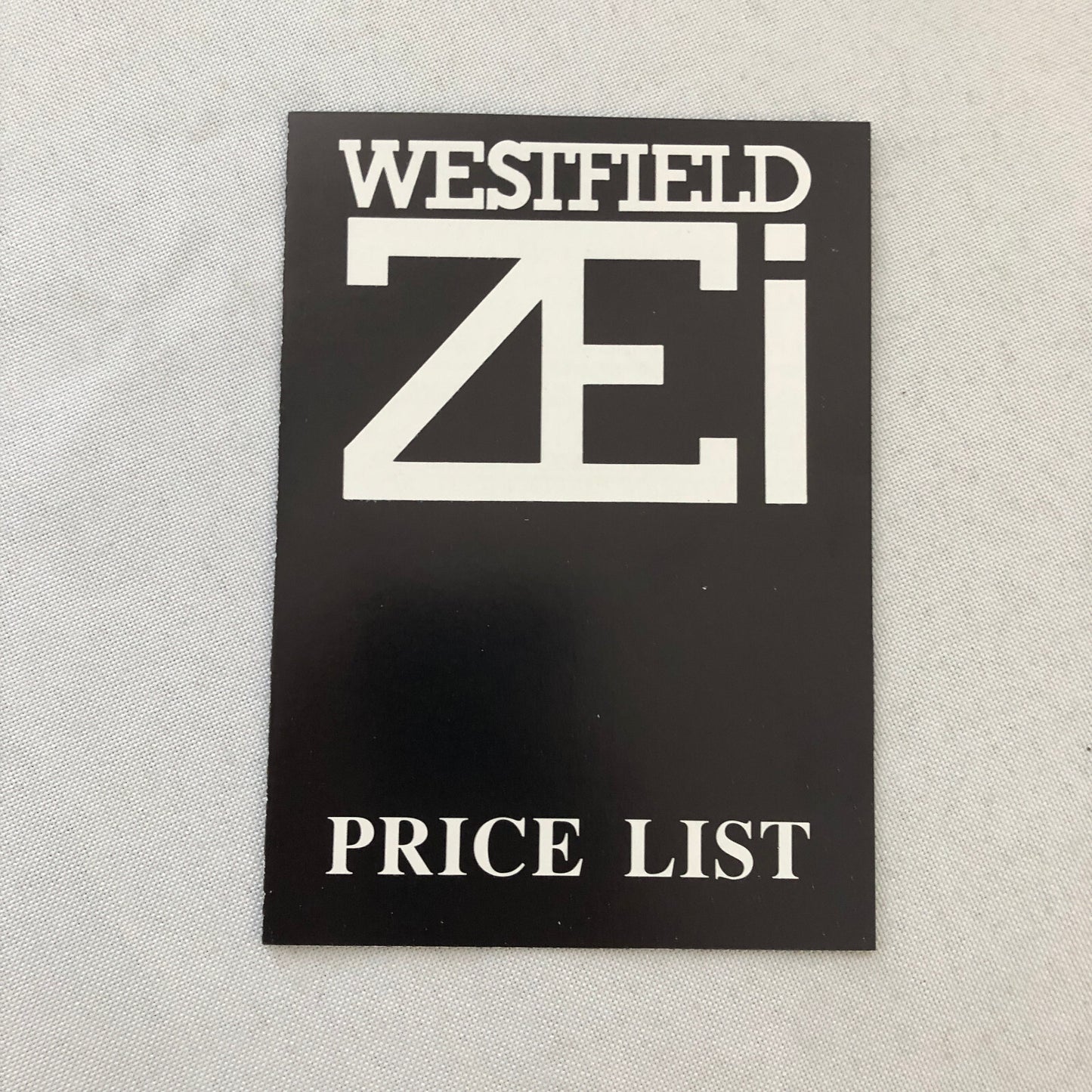 Westfield Kit Car Sports Cars Sales Brochure Catalog SEi +