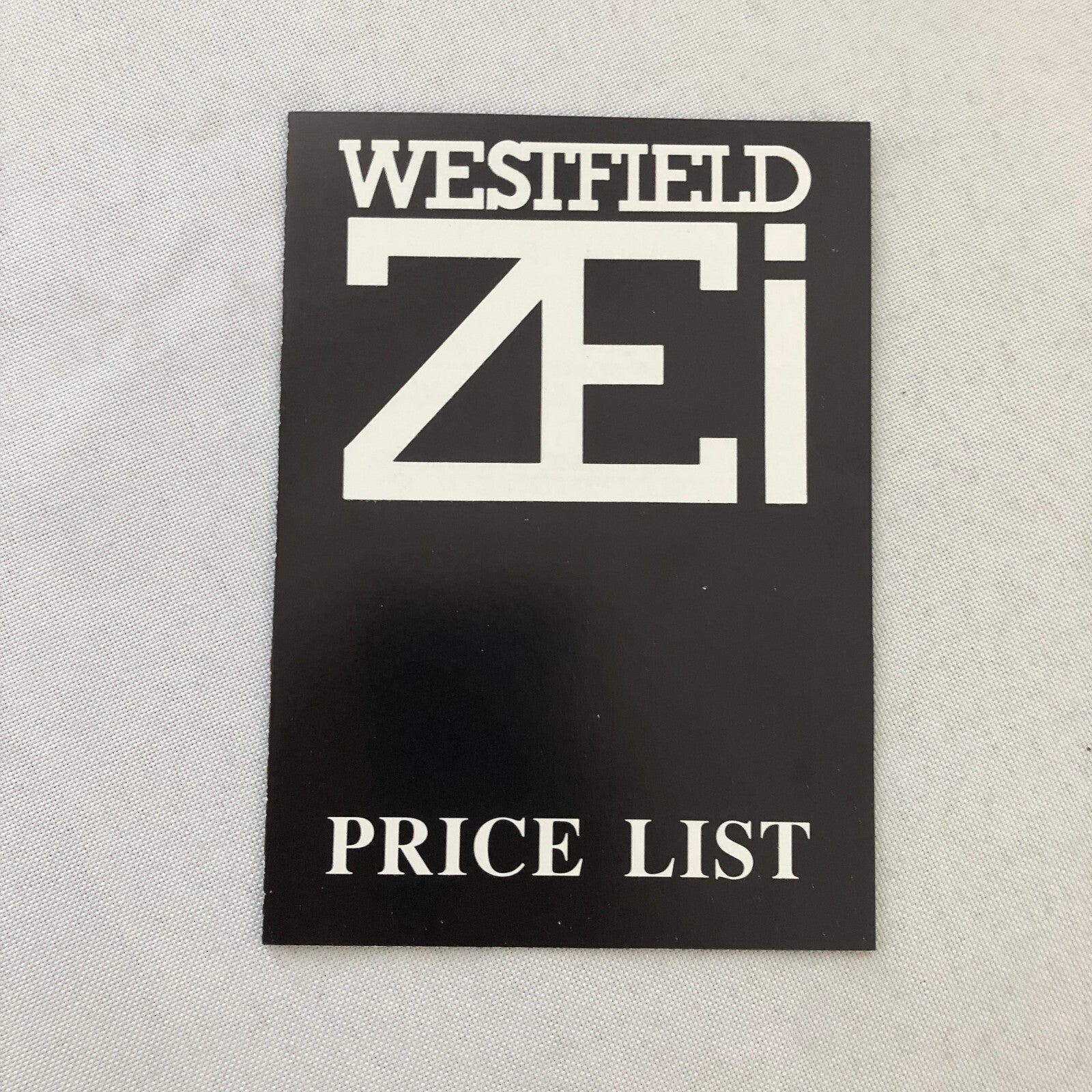 Westfield Kit Car Sports Cars Sales Brochure Catalog SEi +