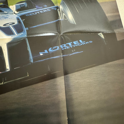 Juan Pablo Montoya BMW Williams FW23 F1 Racing Car Poster Formula One