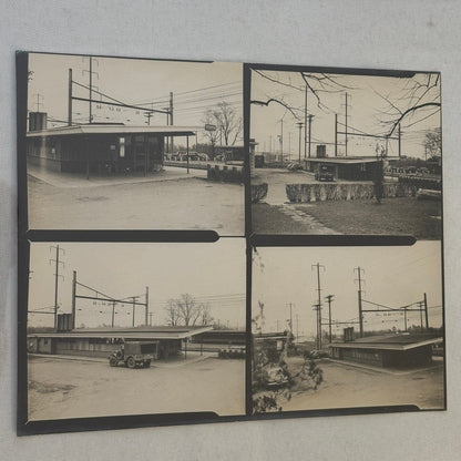 Vintage Pennsylvania Railroad Photo Contact Sheet Photograph Al Paul Lefton PRR