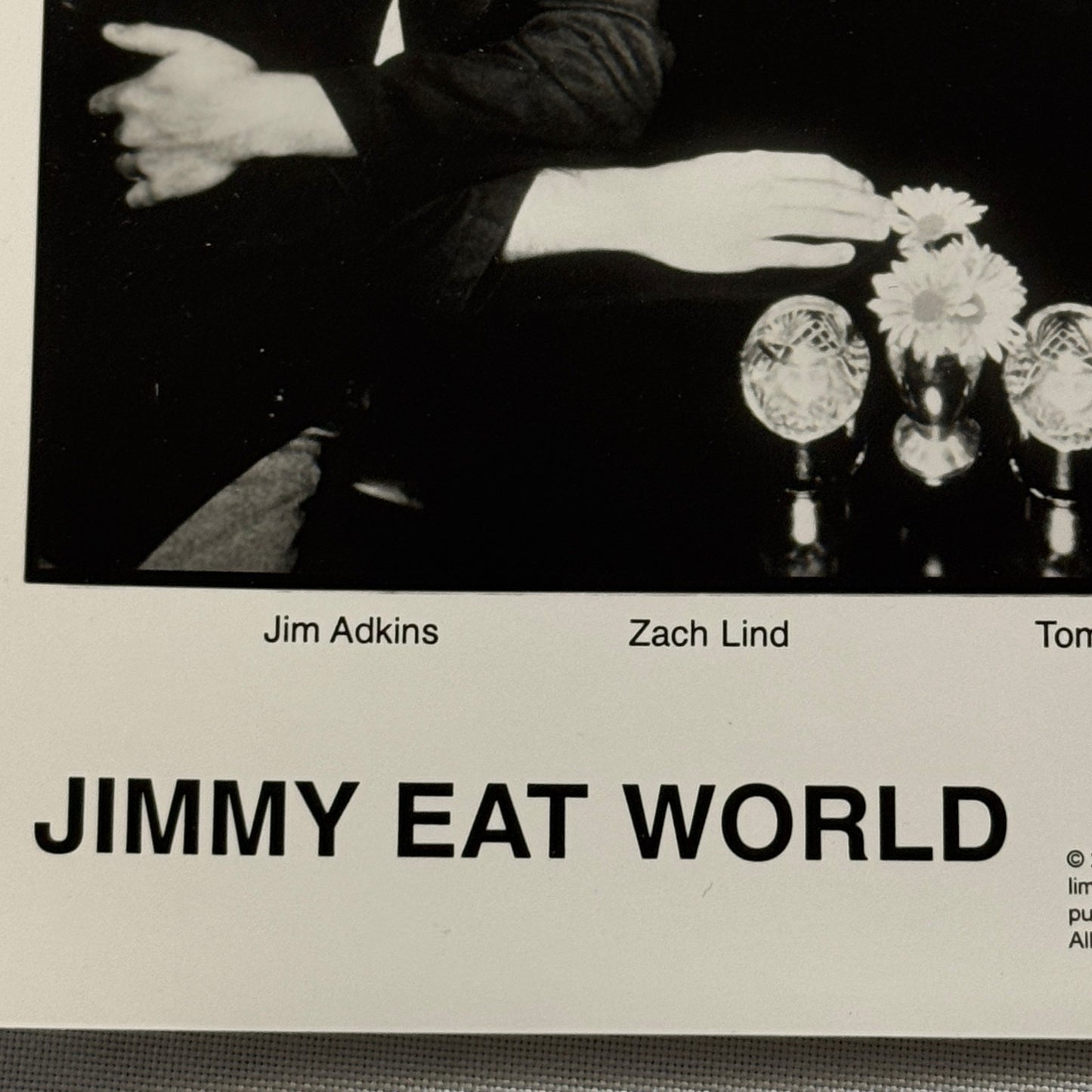 Jimmy Eat World Music Publicity Press Photo Photograph 2004