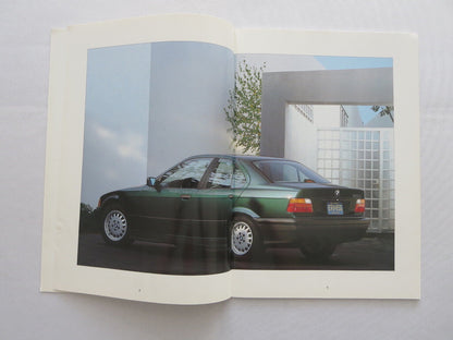 1991 BMW 3 Series Sedan Sales Brochure Catalog Advertising 325i