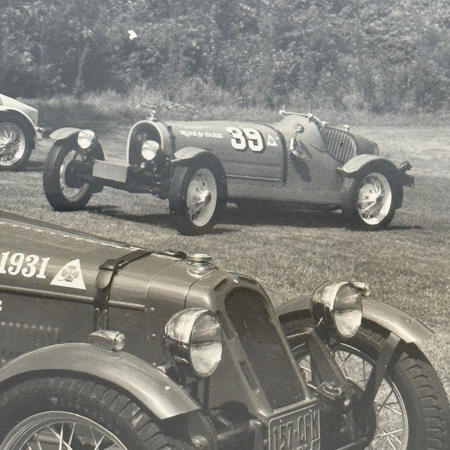 Vintage Kit Car Photo Photograph Bugatti Alfa Romeo Replica Conrad Weiffenbach