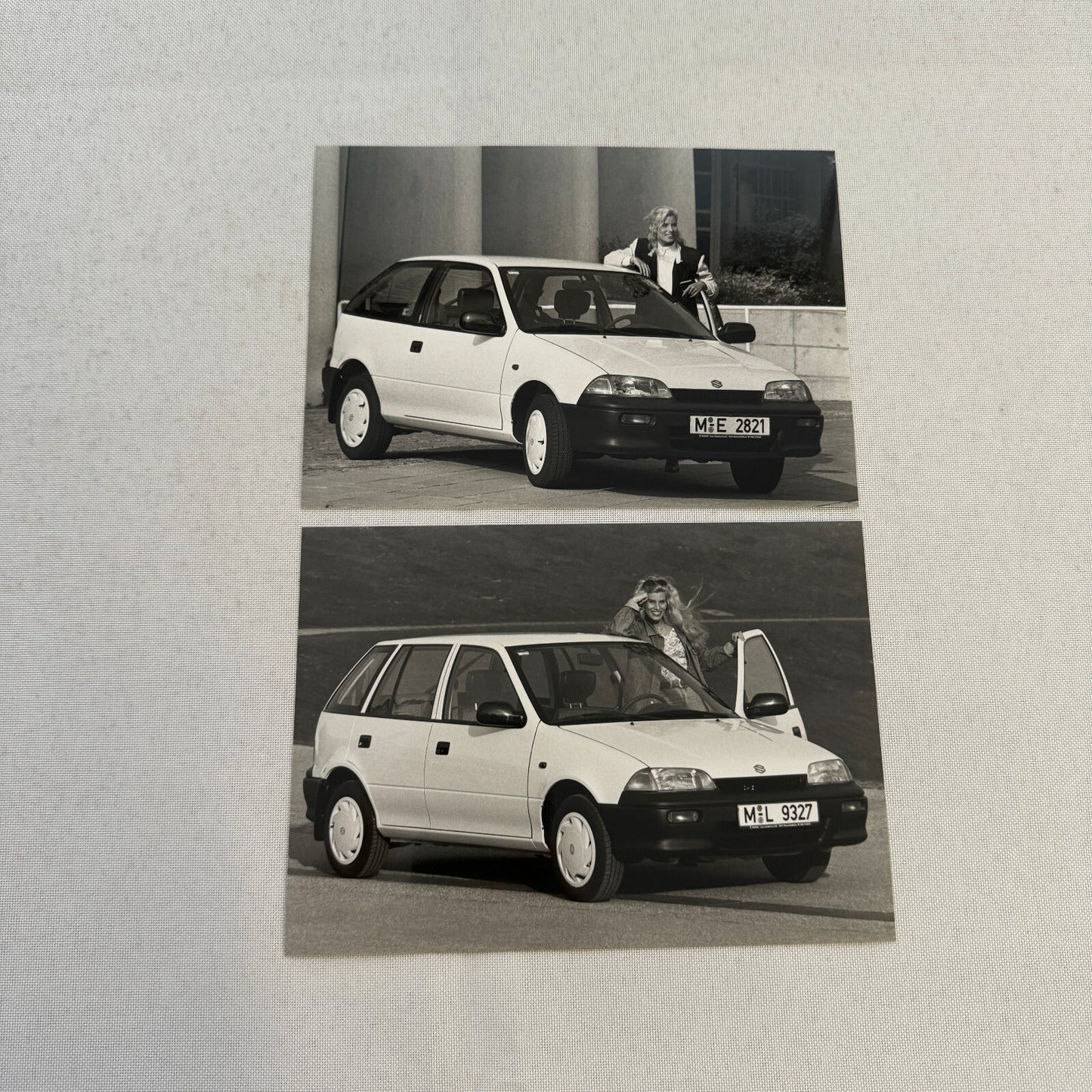 1993 Suzuki Press Kit Brochure Photos German Swift Vitara Super Carry Samurai