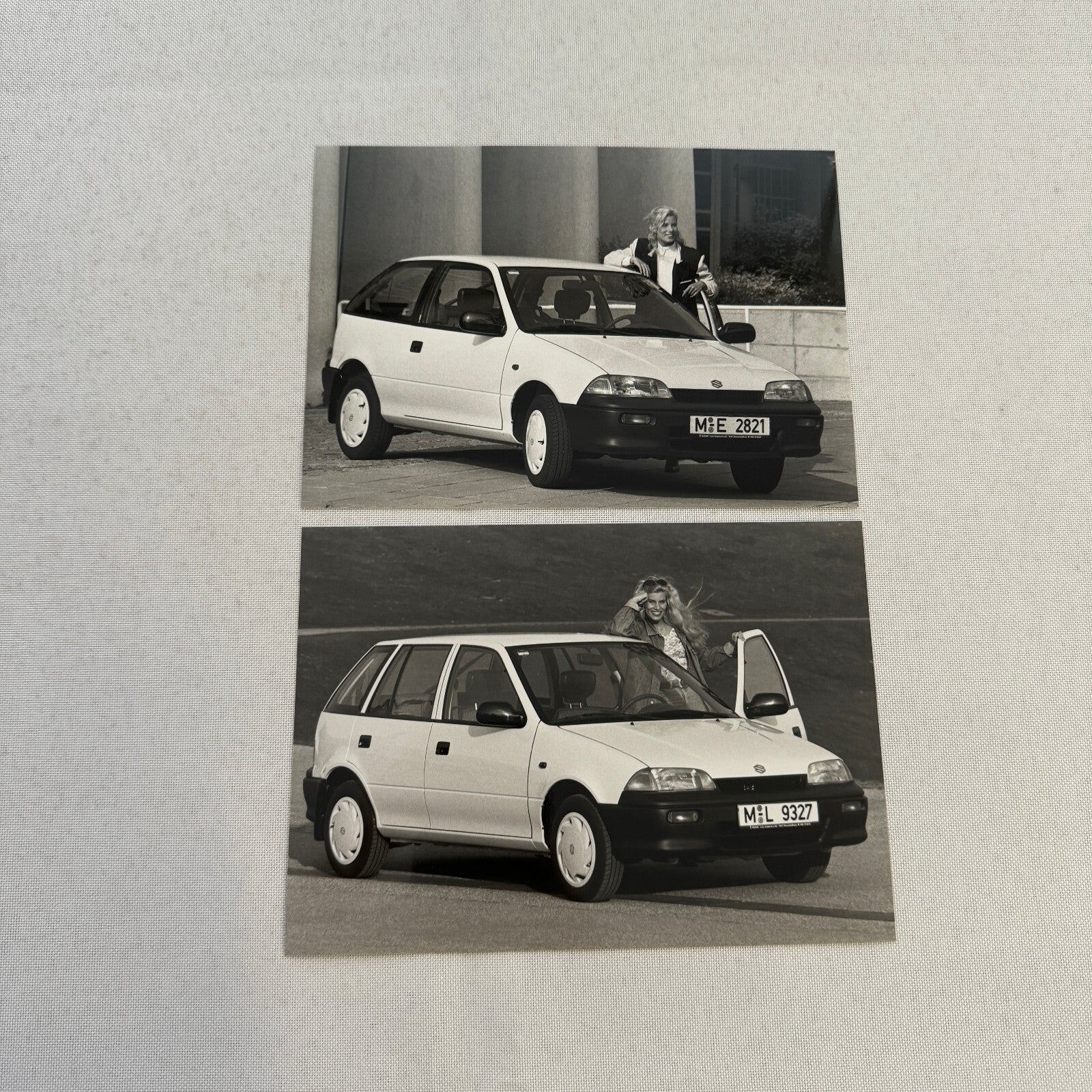 1993 Suzuki Press Kit Brochure Photos German Swift Vitara Super Carry Samurai