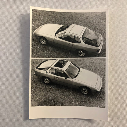 Vintage Porsche 924 Photo Photograph Print Lot of 2