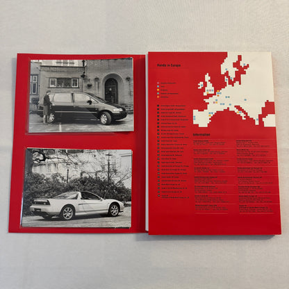 1995 Honda NSX T and Shuttle Odyssey Press Kit Photos 35mm Slides NSX-T NSXT