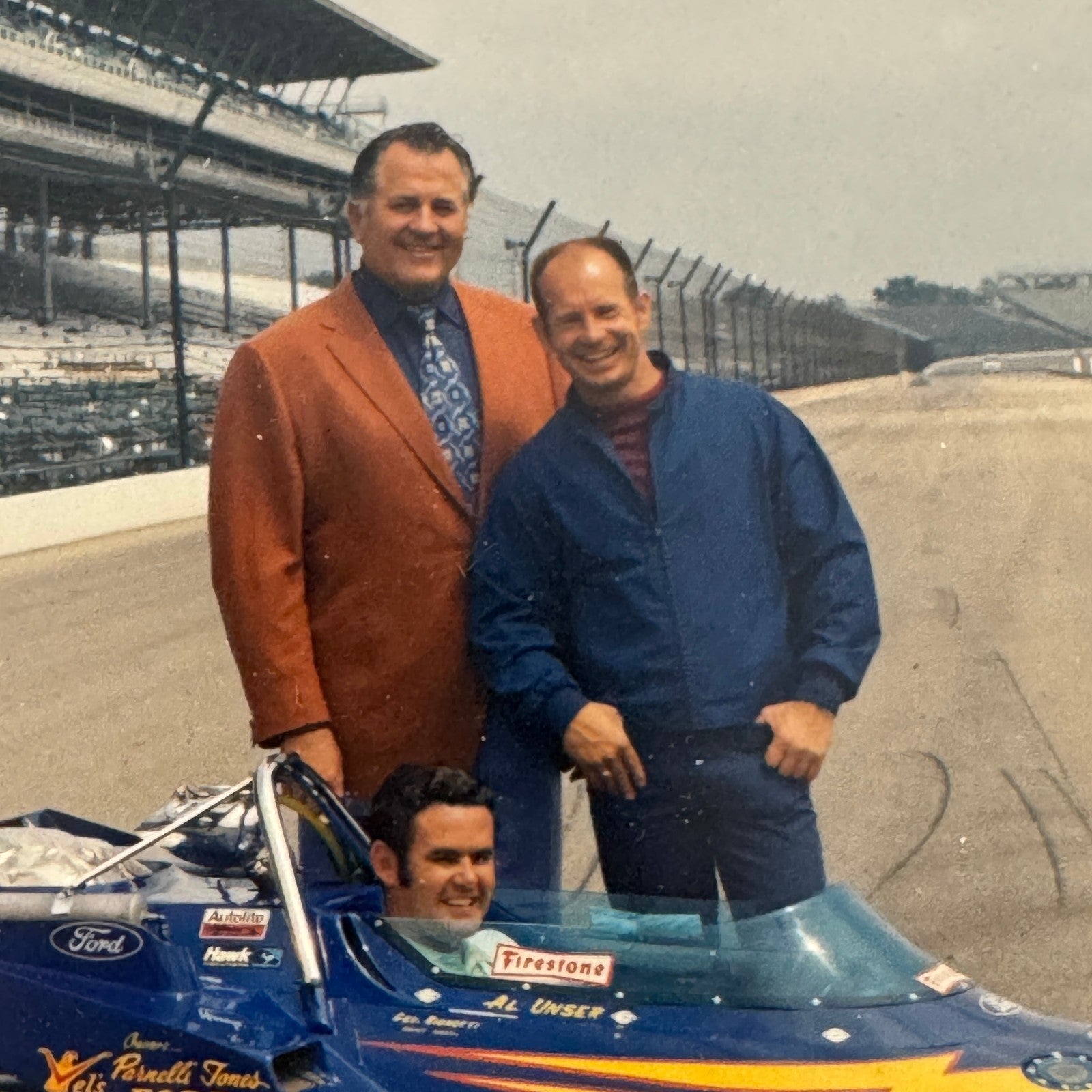 Vintage Indy Racing Photo Al Unser 1970 Car Motorsport Modern Print