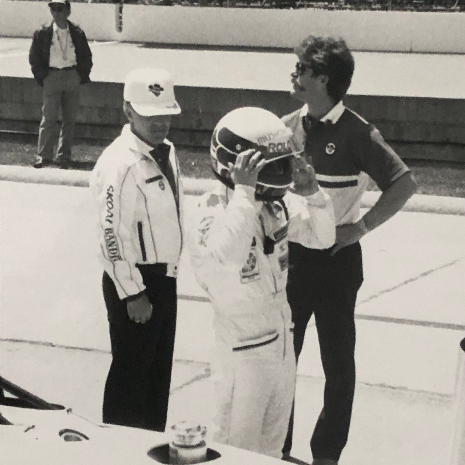 Vintage Indy Indianapolis Racing Photo Photograph Teo Fabi 1983 Qualifying