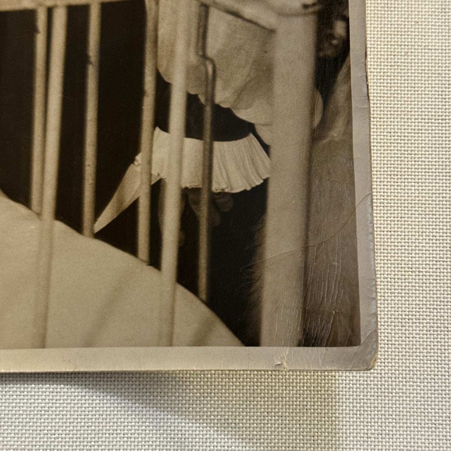 Archbishop of Canterbury With Girl in Hospital Press Photo Photograph Vintage UK