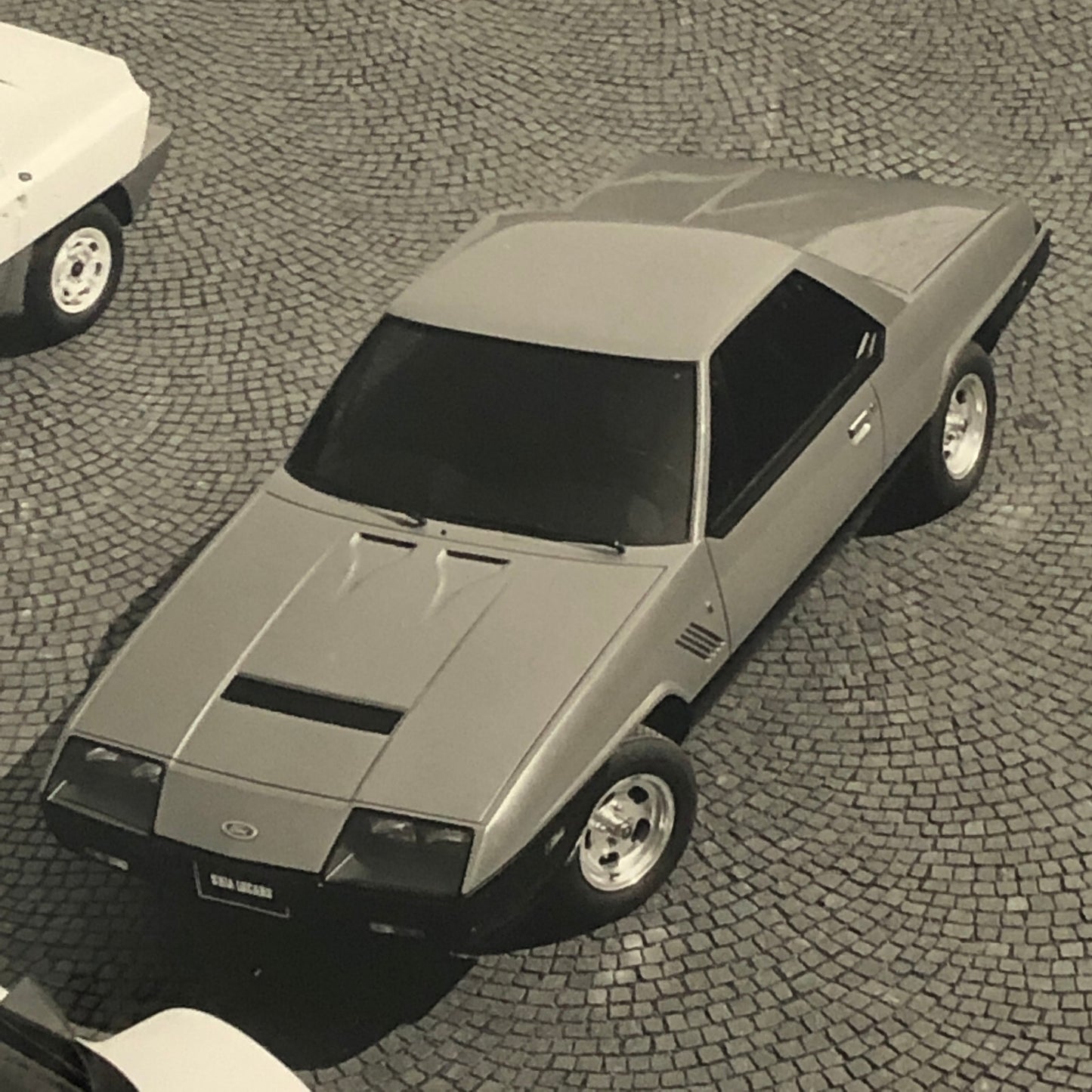 Vintage Ghia Design Ford Concept Car Photo Photograph Lucano Microsport Action