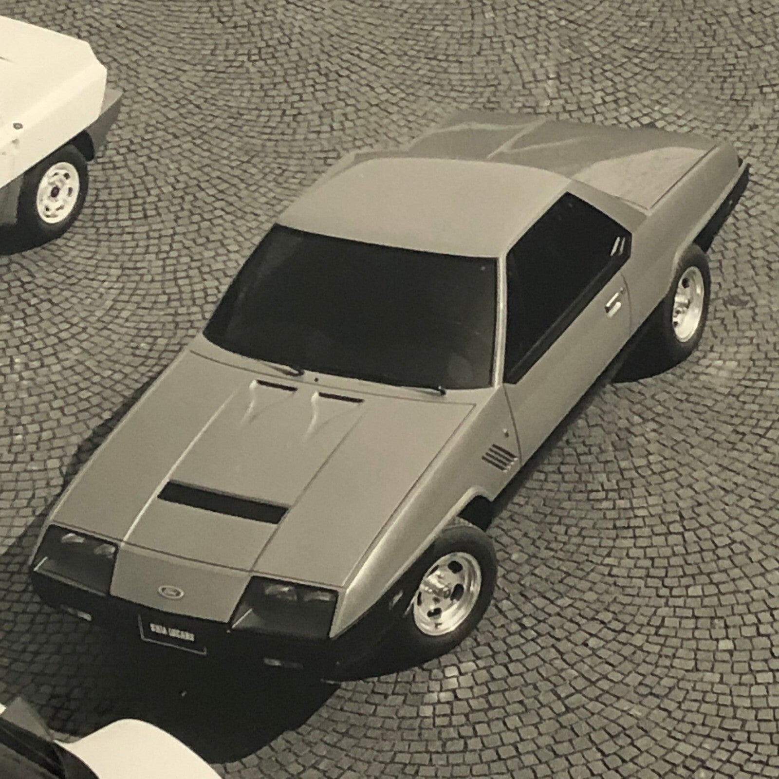 Vintage Ghia Design Ford Concept Car Photo Photograph Lucano Microsport Action