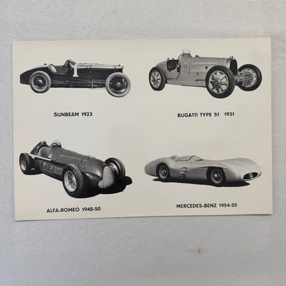 1974 Automobile Club de France 80th Anniversary Press KIt Brochure Bugatti +