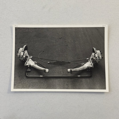 Vintage Porsche Parts Photo Photograph Brakes