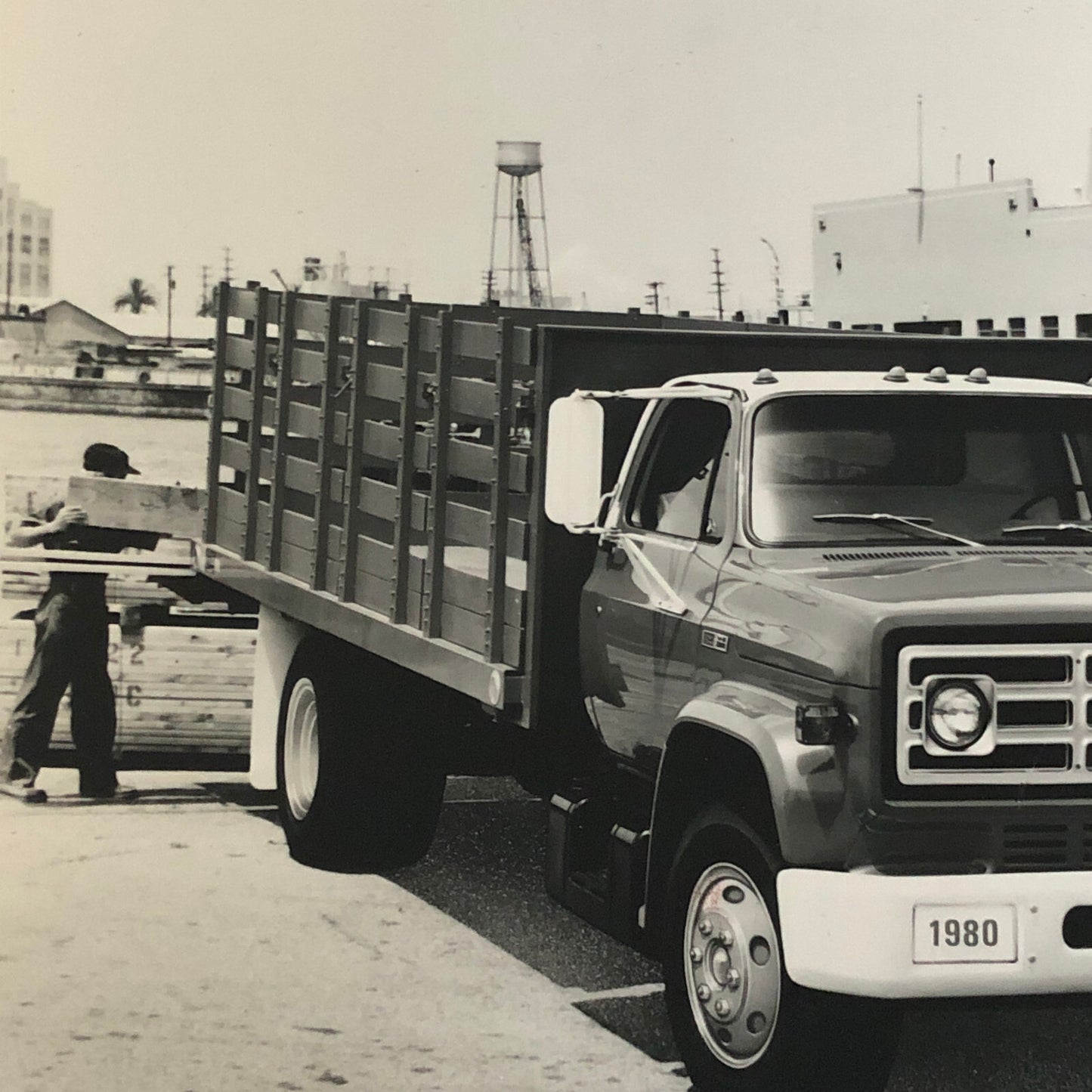 1980 GMC Medium Duty Truck Press Photo Photograph Print