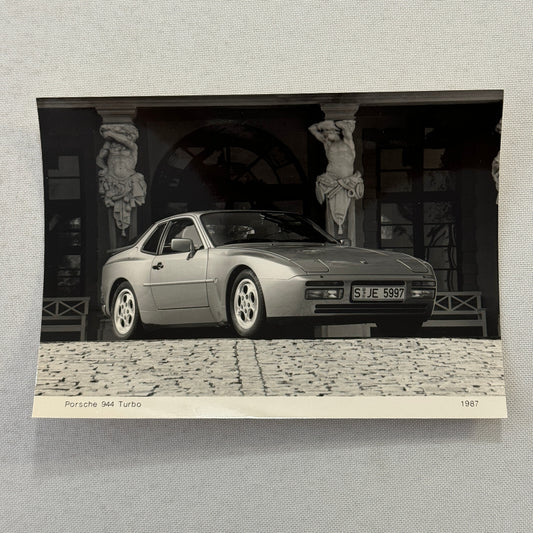 1987 Porsche 944 Car Factory Press Photo Photograph