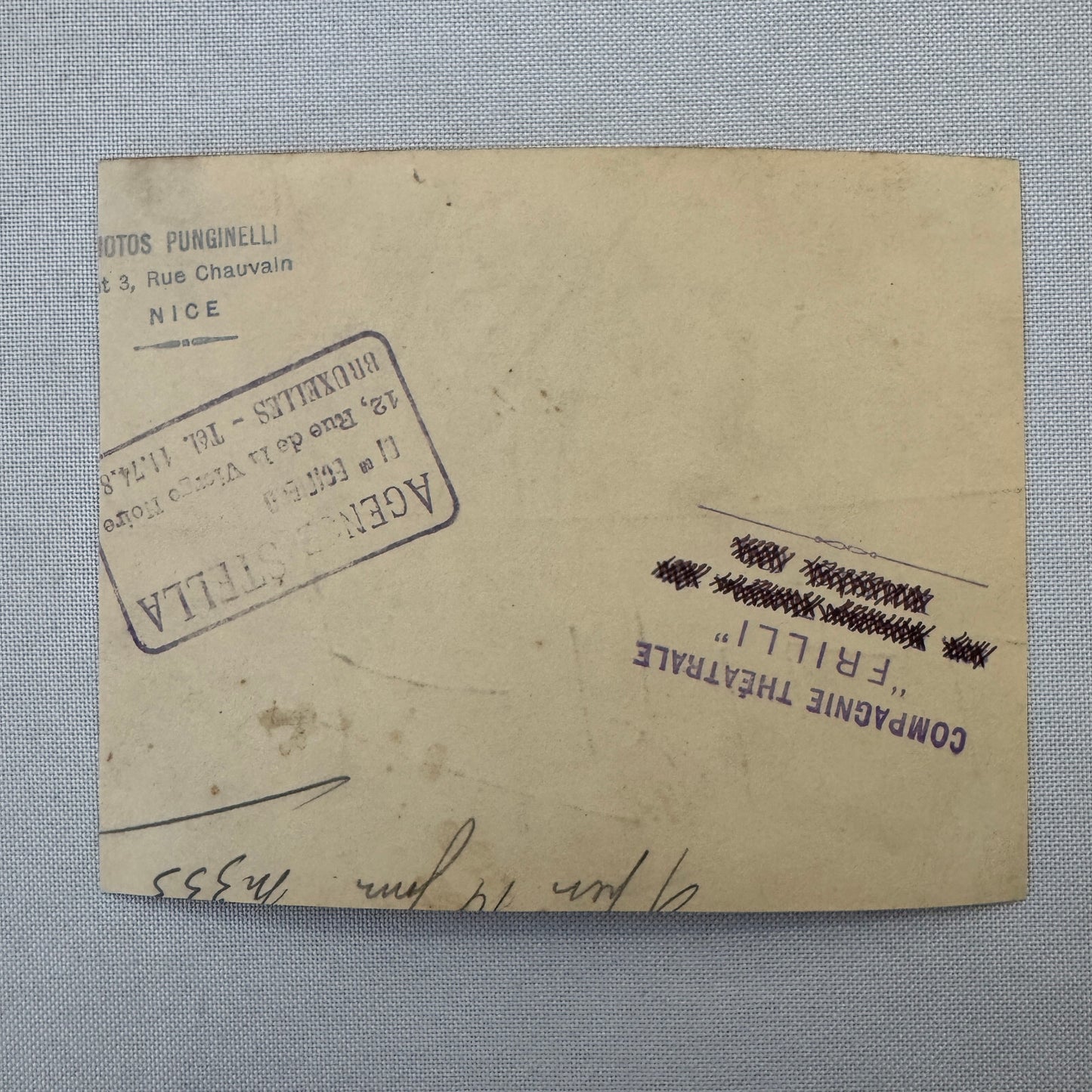 Circus Performer Comedy Acrobat Act Vintage Troupe Frilli