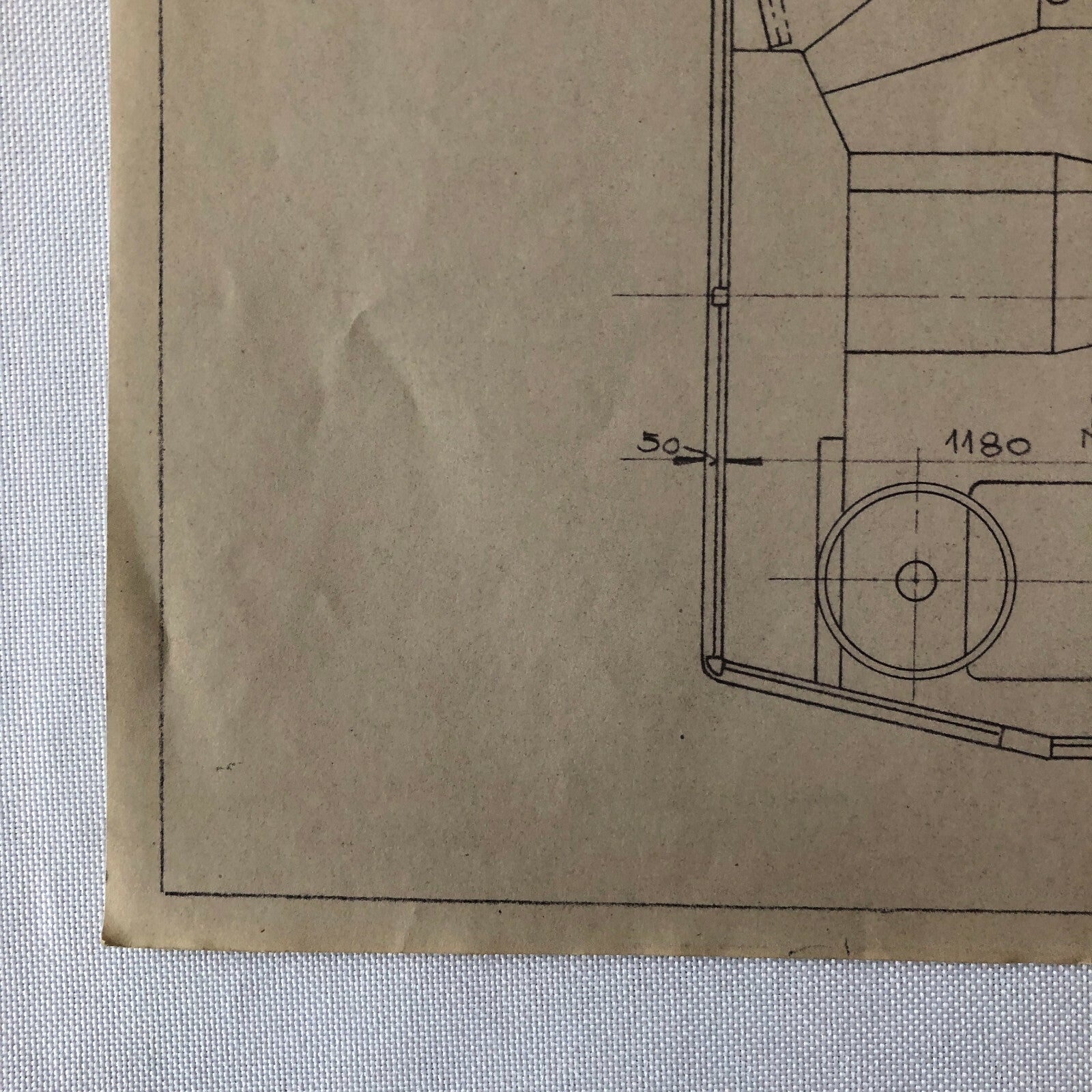 1937 Coachbuilder Bus Design Blueprint Rendering Blue Print Coach Bus Truck