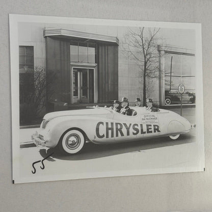 1941 Chrylser Pace Car Photo Photograph Vintage Image Modern Print