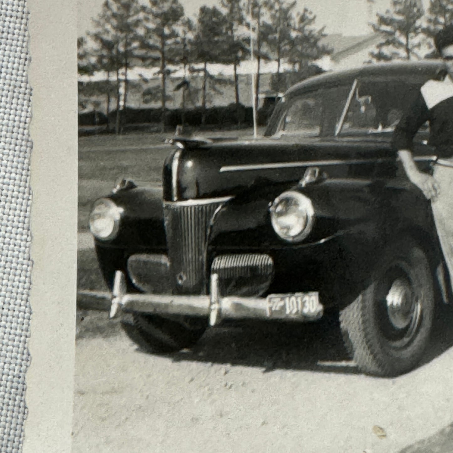 Men with Vintage Car Photo Photograph Print