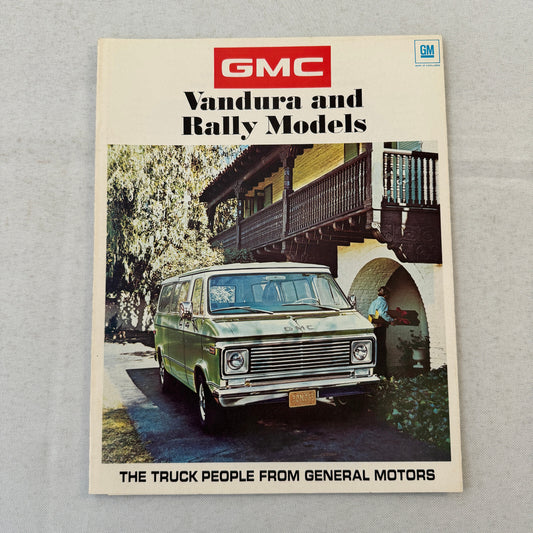 GMC Rally and Vandura Van Sales Brochure Catalog Advertising
