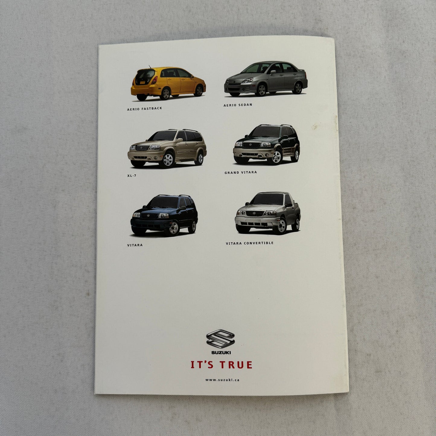 2003 Suzuki Aerio Car Sales Brochure Catalog Sedan GLX Fastback S 5X