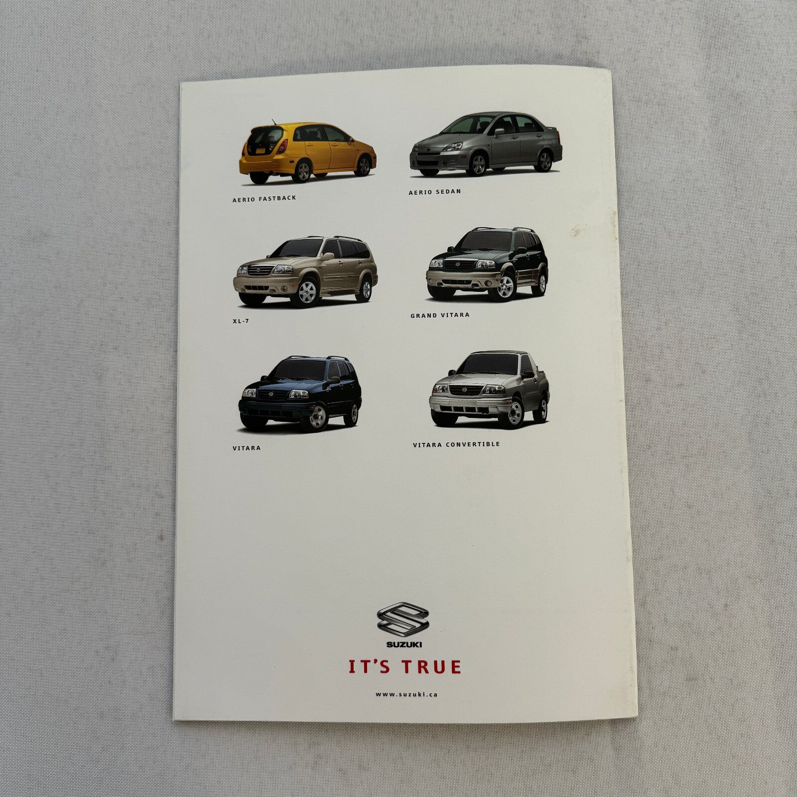 2003 Suzuki Aerio Car Sales Brochure Catalog Sedan GLX Fastback S 5X
