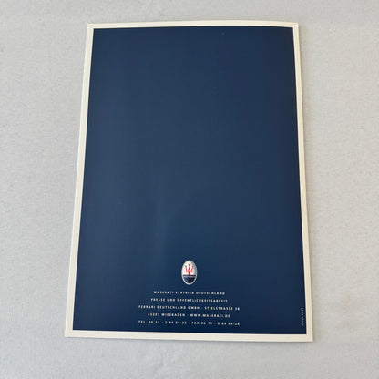 2003 Maserati Coupe & Maserati Spyder Press Kit Brochure Photo CD