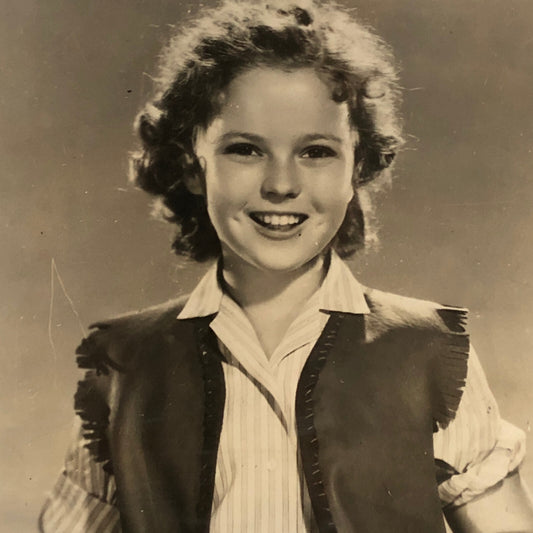 Shirley Temple Actress Press Photo Photograph Print Vintage
