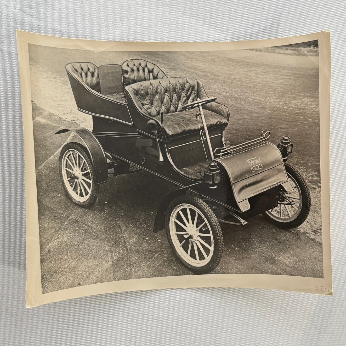 Vintage 1903 Ford Model A Car Photo Photograph Print
