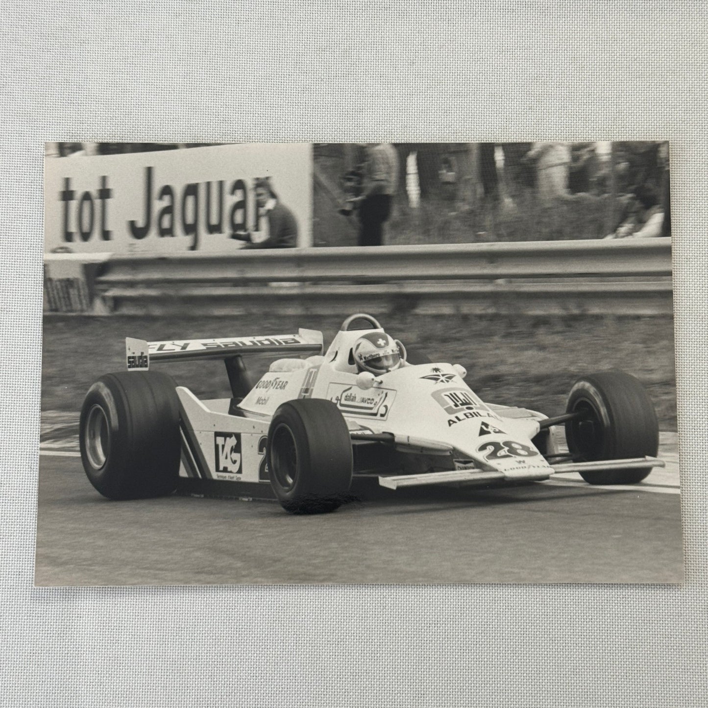 Clay Regazzoni Williams Grand Prix Car Photo Photograph Vintage F1 Formula One