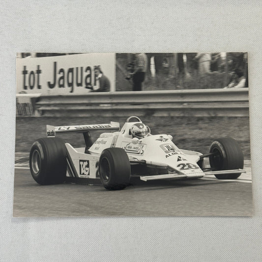 Clay Regazzoni Williams Grand Prix Car Photo Photograph Vintage F1 Formula One