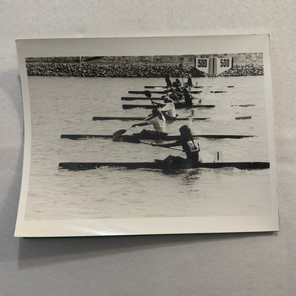 Rowing Boat Race Racing Canoe Photo Photograph Print