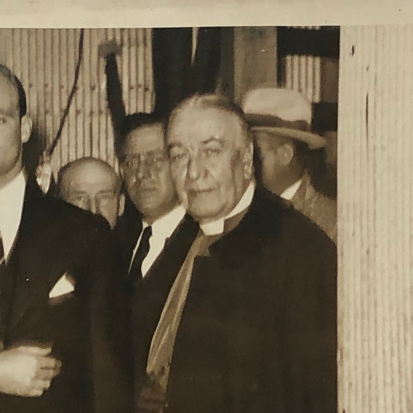 Press Photo Photograph President Franklin Roosevelt Easter Church Service 1933