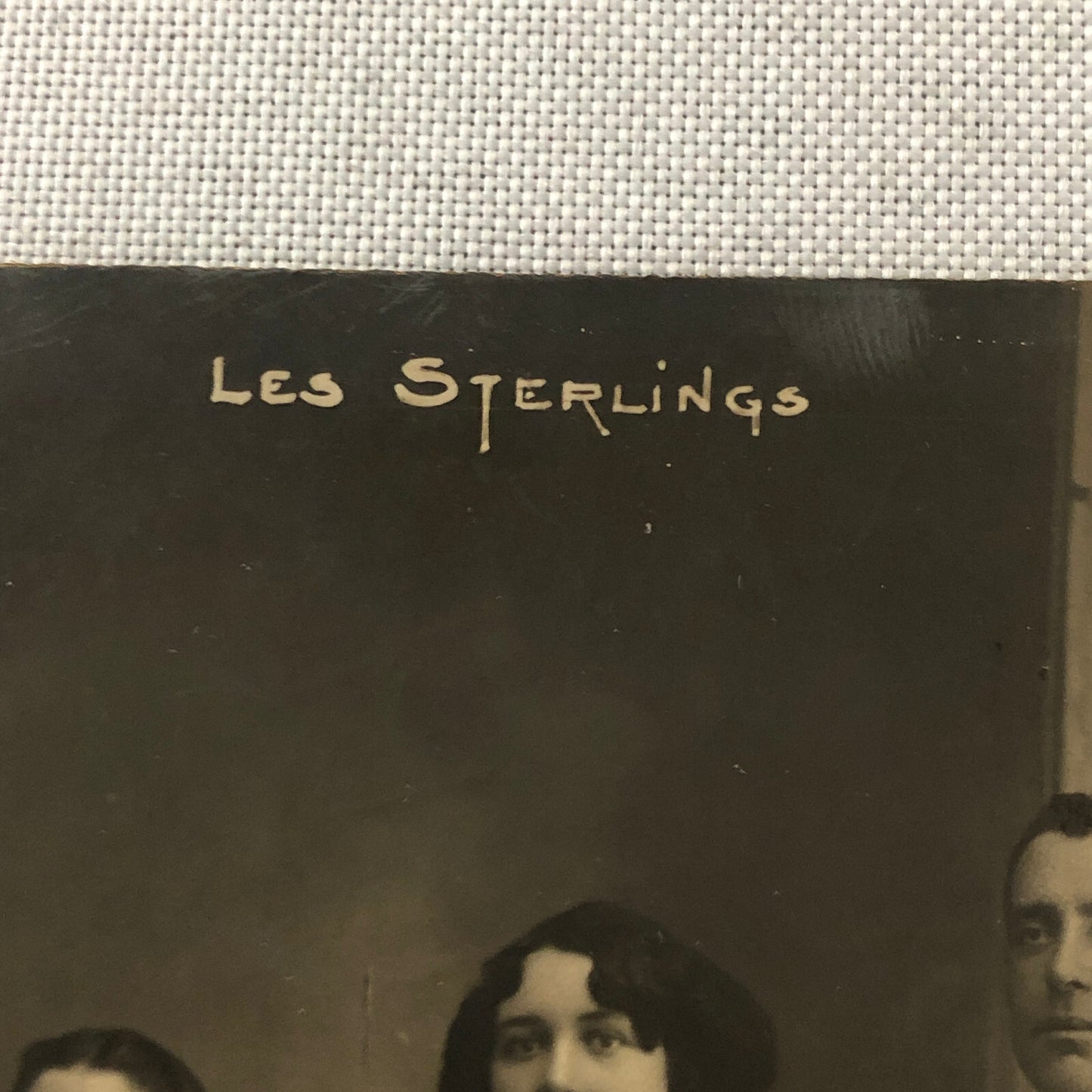 Circus Performer Real Photo Postcard Post Card RPPC Family Child Les Sterlings