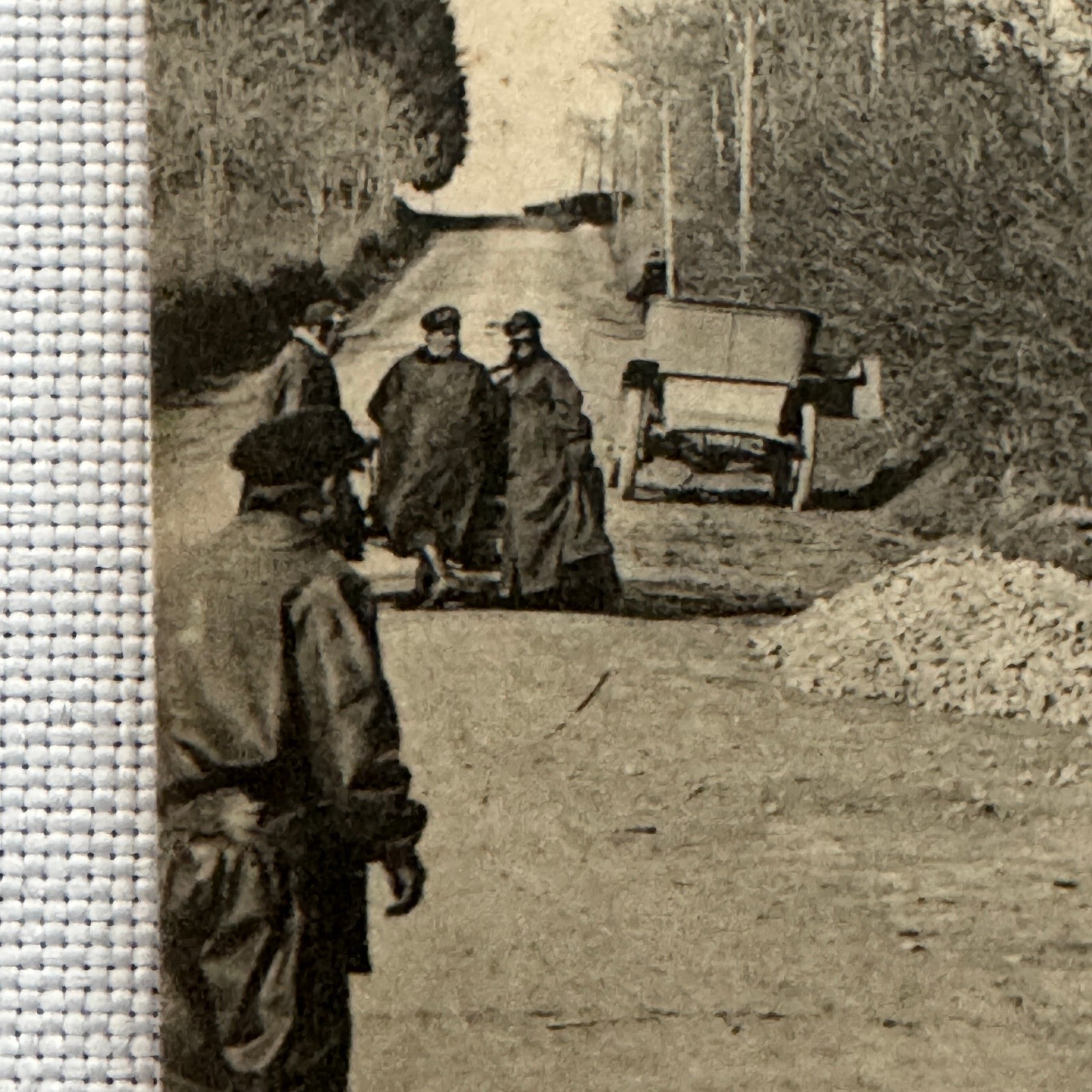 1905 Gordon Bennet Cup Circuit D'Auvergne Postcard Post Card Vintage Posted