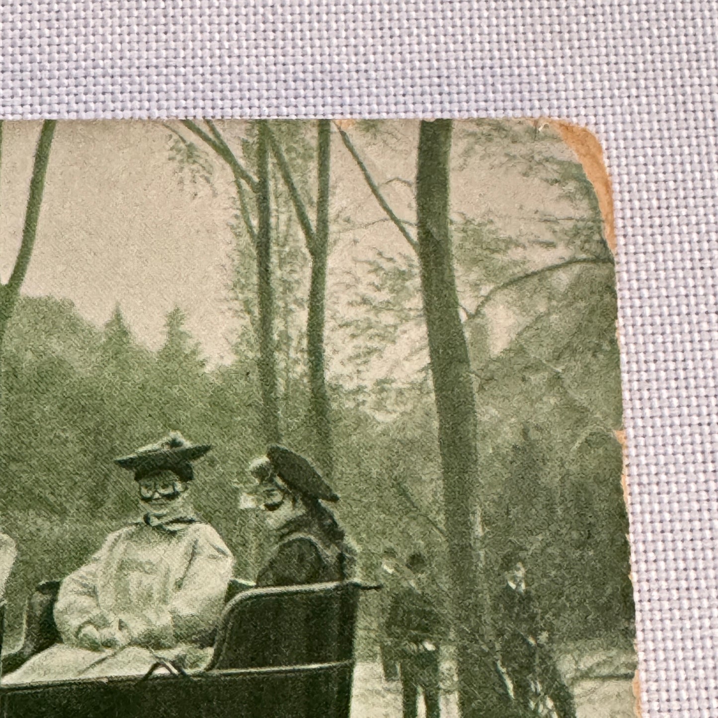 Vintage Car Automobile Postcard Post Card Women Motorists