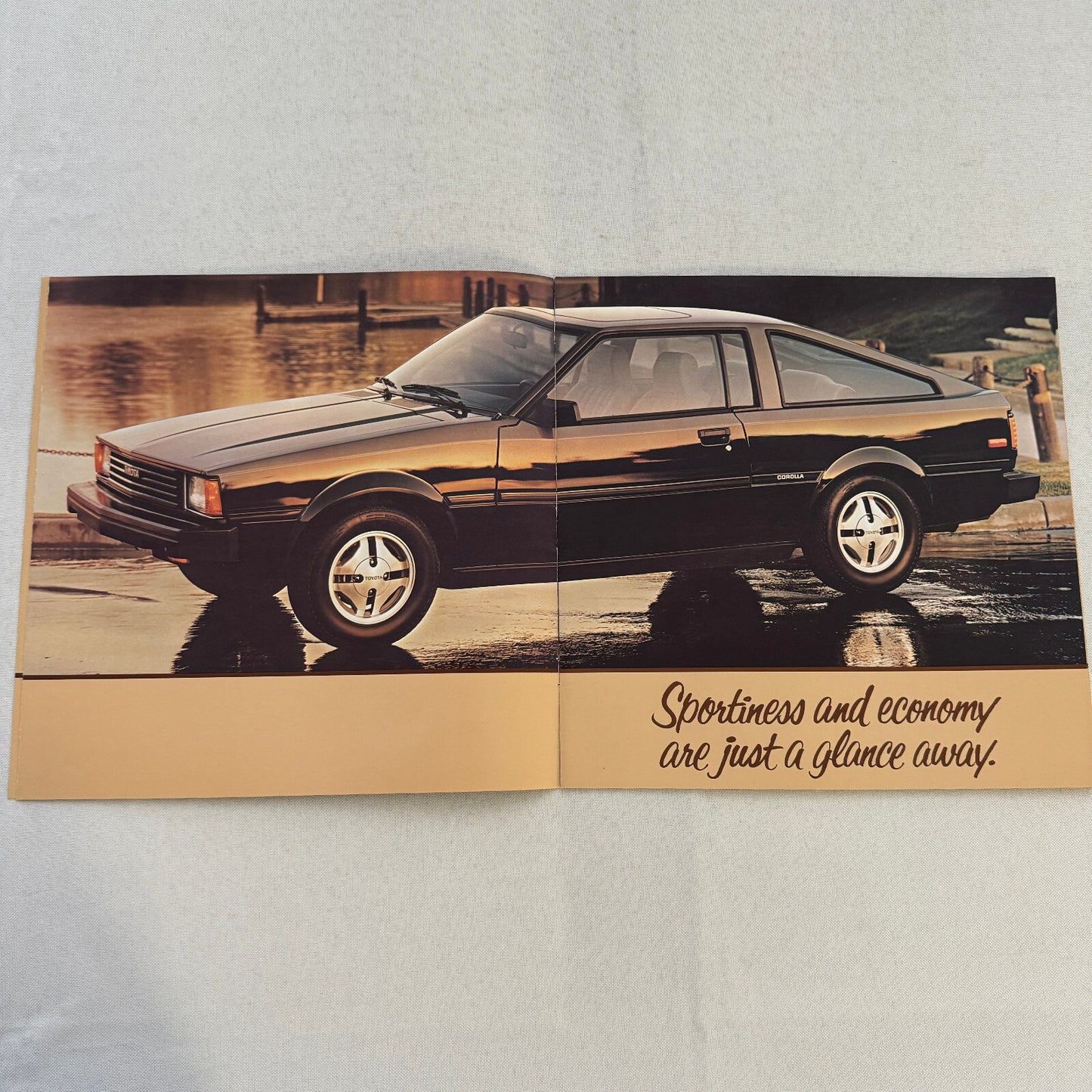 1982 Toyota Corolla Car Sales Brochure Catalog DLX SR5 Coupe Hardtop Wagon