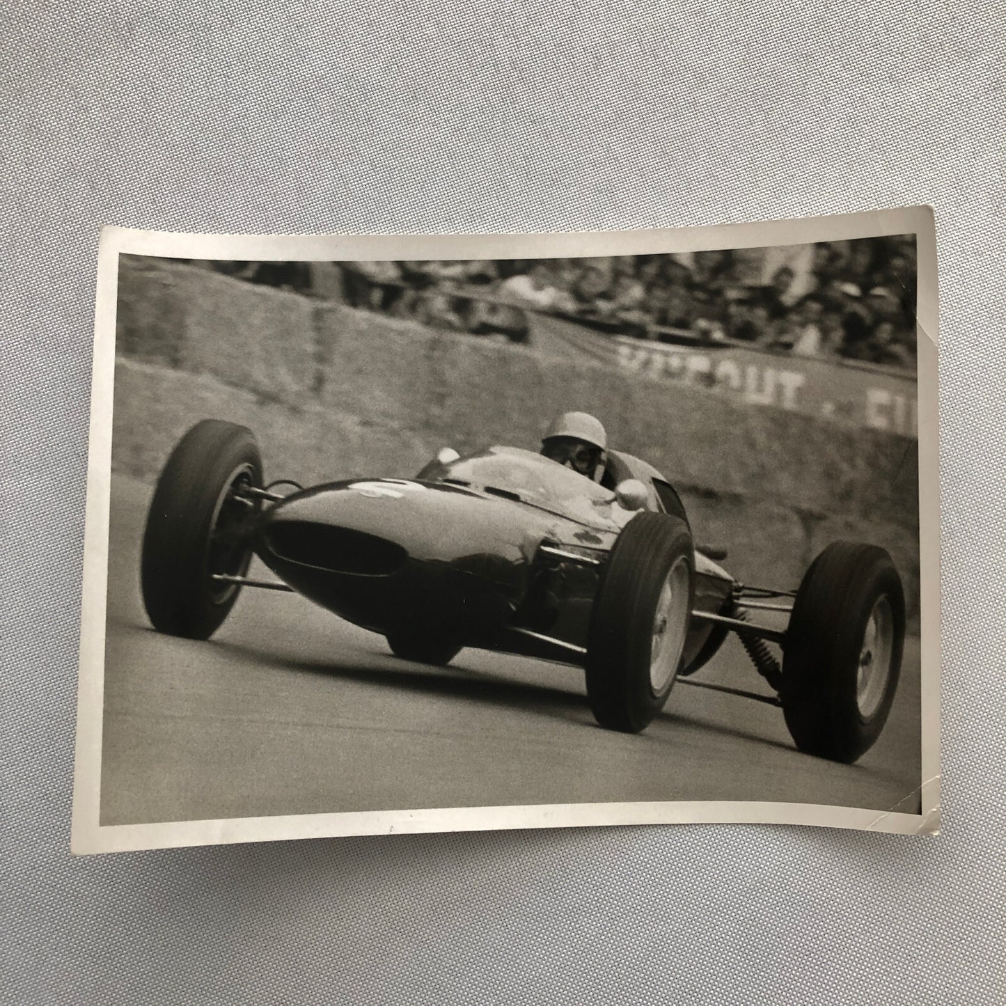 Vintage Solitude Grand Prix Racing Photo Photograph 1962 Trevor Taylor Lotus Car